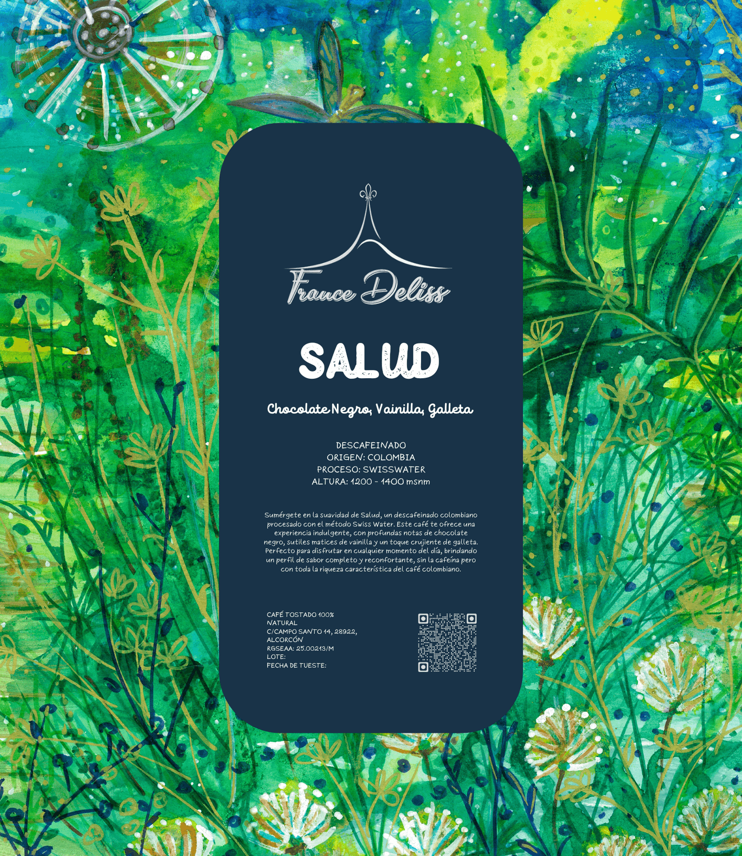 "SALUD", DESCAFEINADO, COLOMBIA SWISSWATER